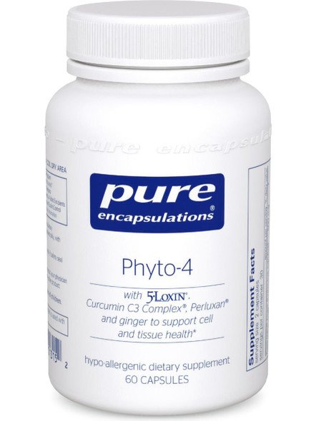 Pure Encapsulations, Phyto 4, 60 vcaps