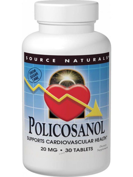 Source Naturals, Policosanol, 10Mg, 60 Ct