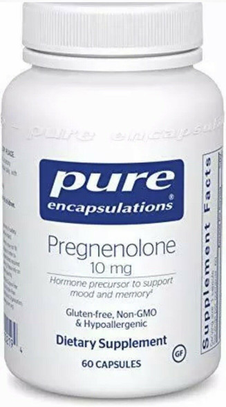 Pure Encapsulations Pregnenolone 10 mg 60 vcaps