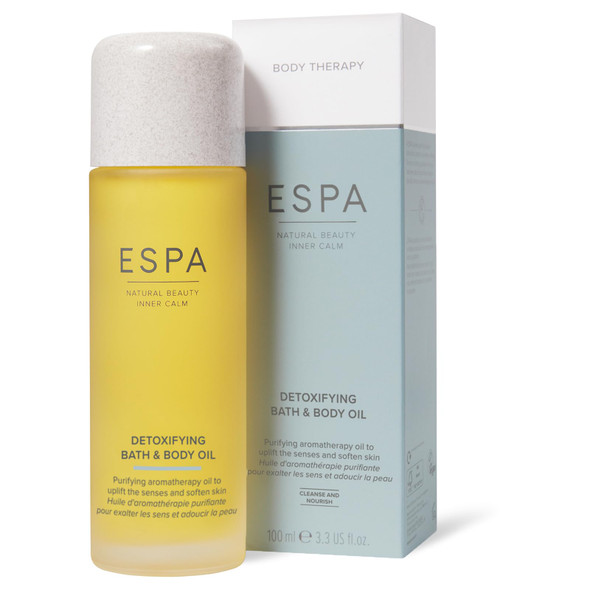 Espa Detoxifying Bath And Body Oil 100Ml - Imperfect Box