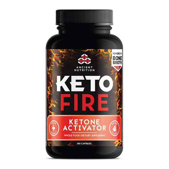 Ancient Nutrition Keto Fire 180 Capsules