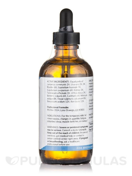 Professional Formulas Kidney Stim Liquescence  4 fl. oz 118 ml