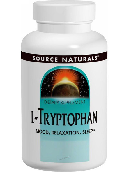 Source Naturals, L Tryptophan, 500mg, 60 caps