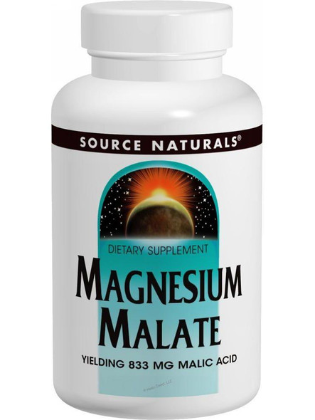 Source Naturals, Magnesium Malate, 1250mg, 180 ct