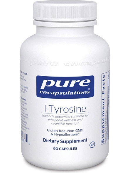 Pure Encapsulations, L-Tyrosine, 90 caps Pure Encapsulations, L-Tyrosine, 90 caps