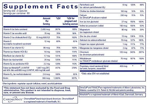 Pure Encapsulations, PreNatal Nutrients, 60 caps