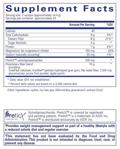 Pure Encapsulations, PureLean Fiber, 12 oz