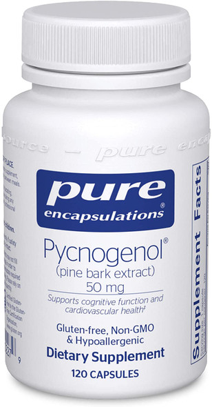 Pure Encapsulations - Pycnogenol (Pine Bark Extract) 50 mg 120 vcaps