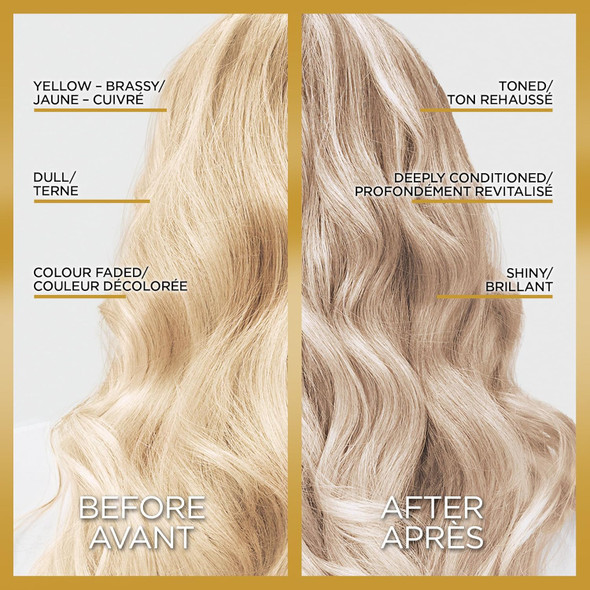 L'Oreal Paris Le Color Gloss One Step In-Shower Toning Hair Gloss For Bleached Hair Neutralizes Brass Conditions & Boosts Shine Platinum Pearl 4 Ounce