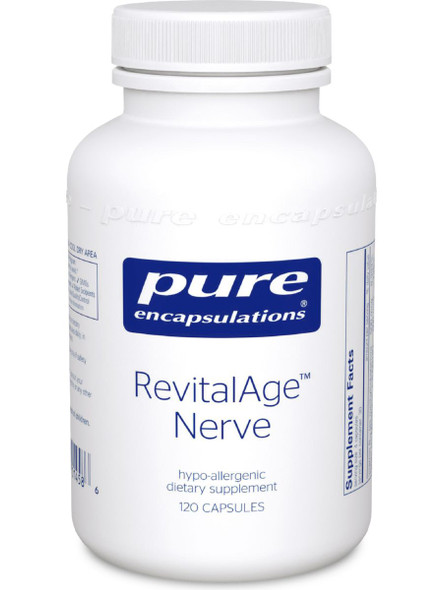 Pure Encapsulations, Revitalage Nerve, 120 Caps