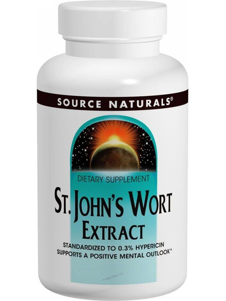 Source Naturals, St. John's Wort Standardized Extract, 300mg, 60 tabs