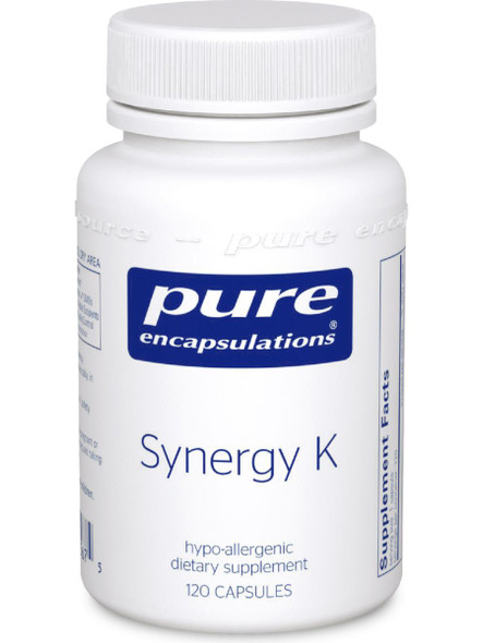 Pure Encapsulations, Synergy K, 120 caps