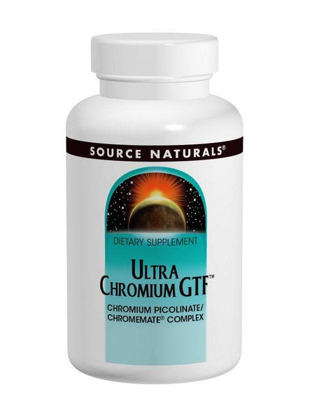 Source Naturals, Ultra Chromium GTF, 120 ct