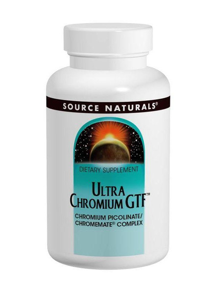 Source Naturals, Ultra Chromium GTF, 60 ct