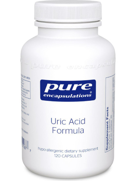 Pure Encapsulations, Uric Acid Formula, 120 vcaps