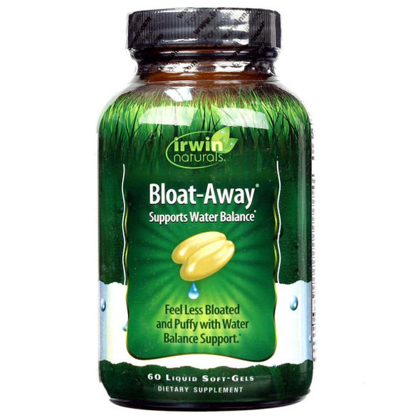 Irwin Naturals Bloat-Away 60 Liquid Softgels