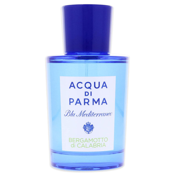 Acqua Di Parma Blu Mediterraneo Bergamotto Di Calabria Eau De Toilette Spray Clear Citrus Fruits 2.5 Fl Oz