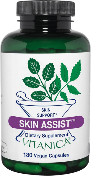 Vitanica Skin Assist Skin Support Vegan 180 Capsules