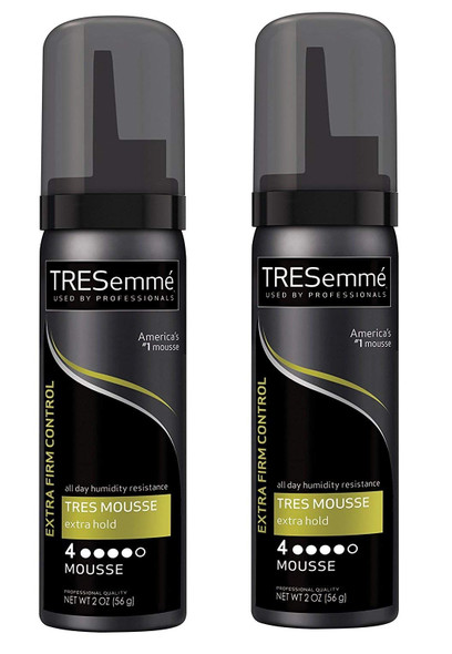 Tresemme Extra Hold Mousse, 2 oz, 2-Pack