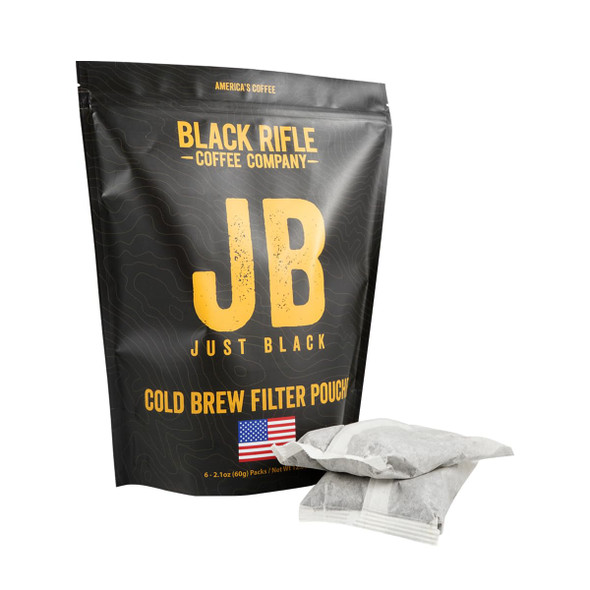 Black Rifle Coffee Company Cold Brew Packs Medium Roast Coffee Packs 6 Ready To Brew Packets