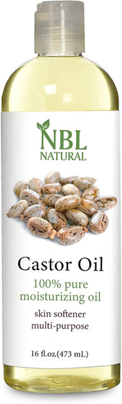 Nbl Natural NBL Natural Multipurpose Castor Oil for Conditioning and Healing 473 ml