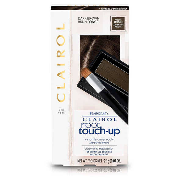 Clairol Root Touch-Up Temporary Concealing Powder, Dark Brown