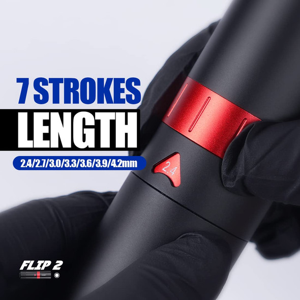 Mast Flip2 Tattoo Kit Tattoo Pen Machine Gun Kit Wireless Rotary Tattoo Kit With Adjustable Strokes Length For Studio Aritsts Mast Flip2 Tattoo Kit Tattoo Pen Machine Gun Kit Wireless Rotary Tattoo Kit With Adjustable Strokes Length For Studio Aritsts