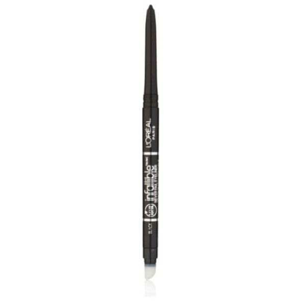 L'Oreal Paris Makeup Infallible Never Fail Original Mechanical Pencil Eyeliner with Built in Sharpener, Black, 1 Count