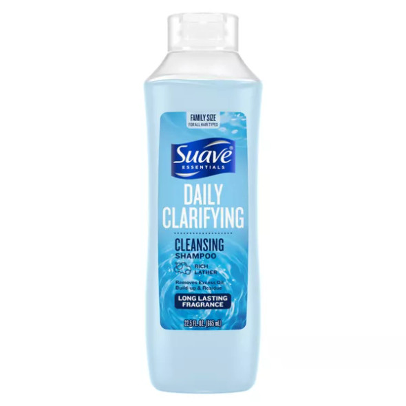 Suave Cleansing Shampoo Daily Clarifying - 22.5 fl oz