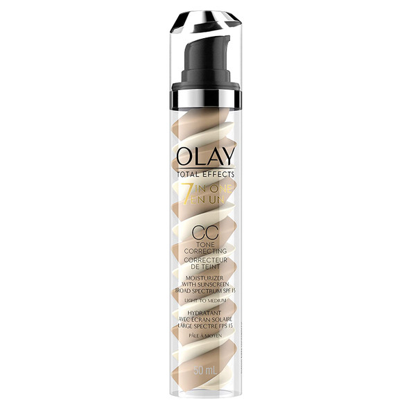 Olay Total Effects Tone Correcting CC Cream with Sunscreen SPF 15, 1.7 fl oz