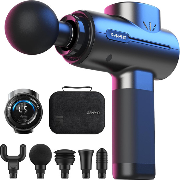 Renpho Massage Gun Deep Tissue Muscle Percussion Massager Gun, Fsa And Hsa Eligible Powerful Portable Back Massager Gun For Athletes, Gifts For Men Women, Handheld Back Massagers, Carry Case, Active Renpho Massage Gun Deep Tissue Muscle Percussion Massager Gun, Fsa And Hsa Eligible Powerful Portable Back Massager Gun For Athletes, Gifts For Men Women, Handheld Back Massagers, Carry Case, Active