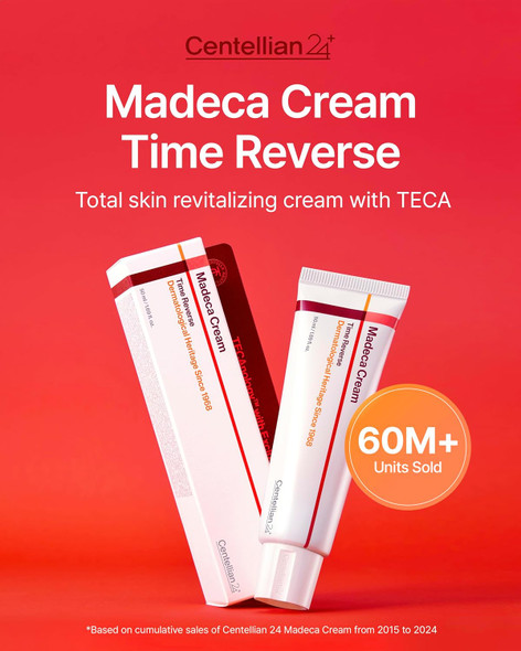 Centellian 24 Madeca Cream Time Reverse (Season 7) (1.69Fl Oz) - Advanced Fast-Absorbing & Nourishing Cream