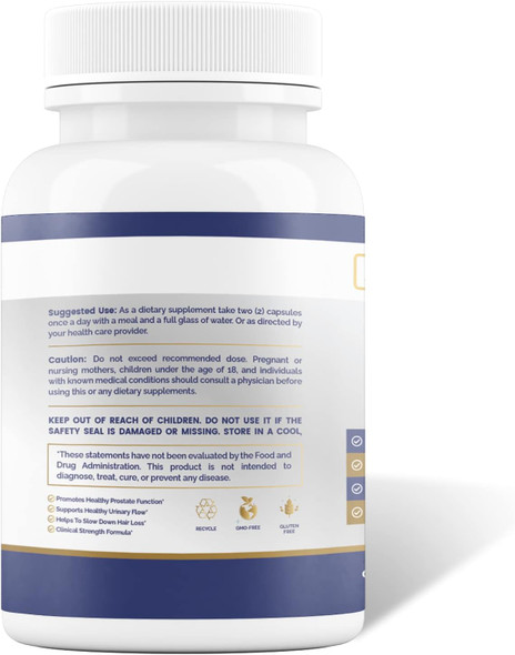 Maximum Slim Advanced Prostate Complex Dietary Supplement Capsules