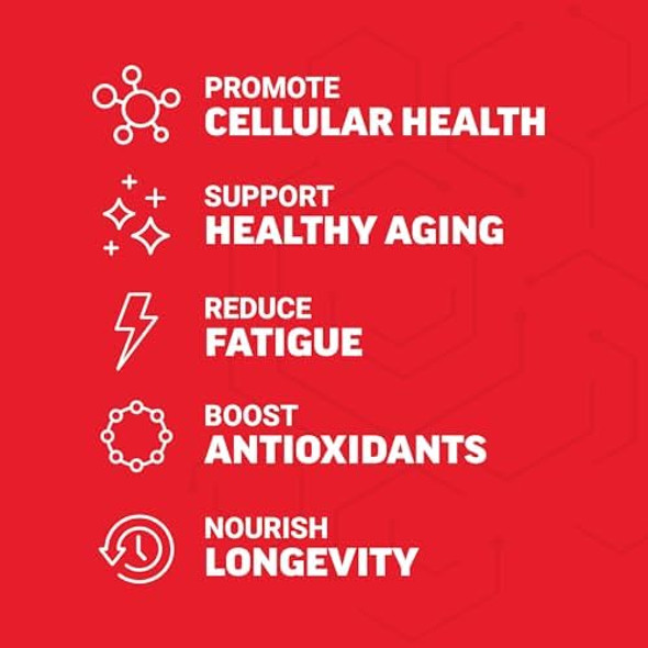 Force Factor Nad+ (Nmn Or Nicotinamide Riboside Alternative) With Resveratrol, Astaxanthin, Spermidine & Luteolin Complex, Nad To Support Cellular Health & Healthy Aging, 60 Capsules