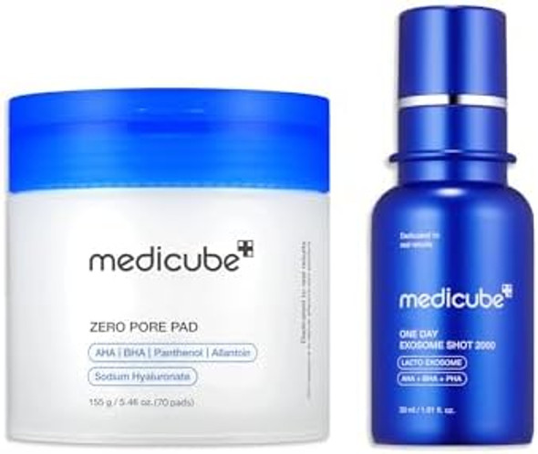 medicube ZERO PORE 5点セット Medicube Daily Toner Pads With Exosome 7500 For Pore Care