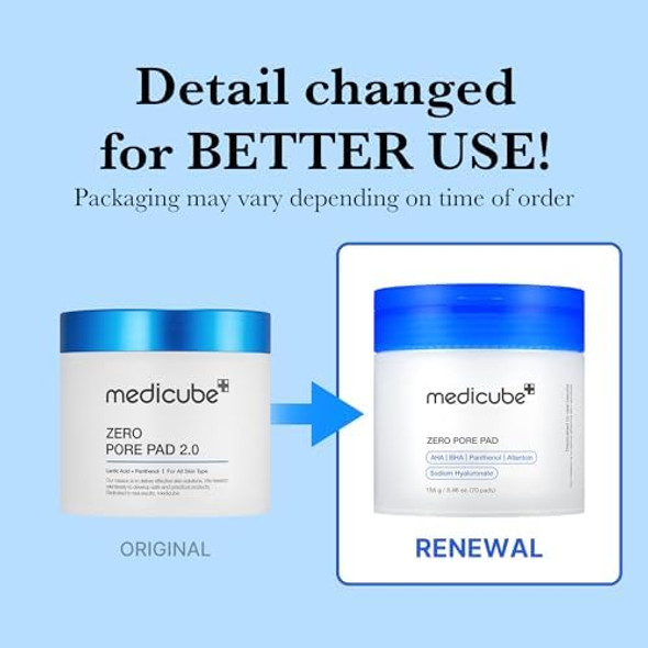 Medicube Daily Toner Pads With Exosome 7500 For Pore Care