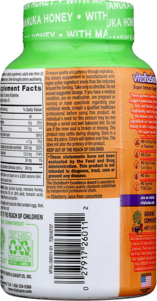 Vitafusion Super Immune Support Gummy Vitamins, 45Ct