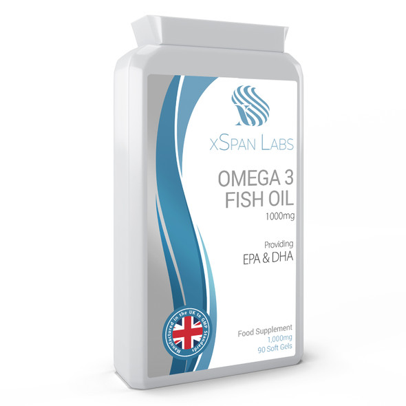 Xspanlabs Omega 3 Fish Oil 90 capsules