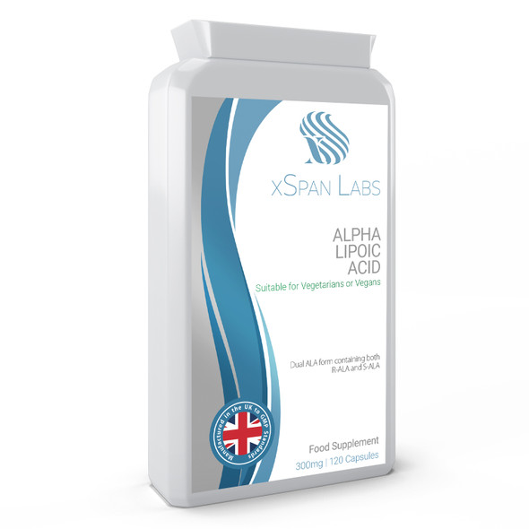 Xspanlabs Alpha Lipoic Acid 300mg 120 Capsules