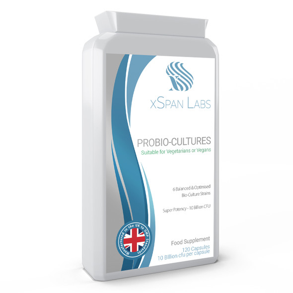 Xspanlabs ProBio-Cultures 400mg 120 capsules