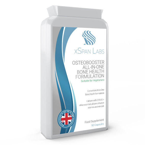 Xspanlabs OsteoBooster All-in-one Bone Health Formulation 90 Capsules
