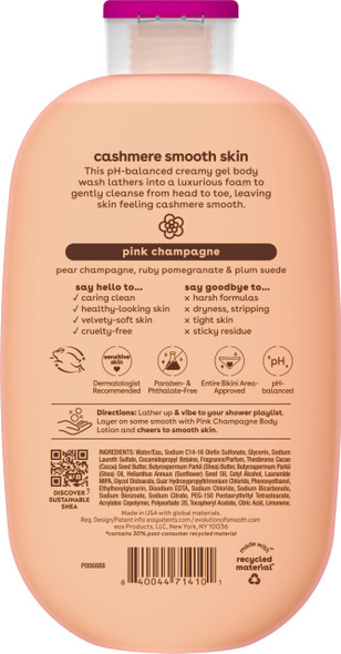 Eos Shea Better Cashmere Body Wash Pink Champagne 16 fl oz