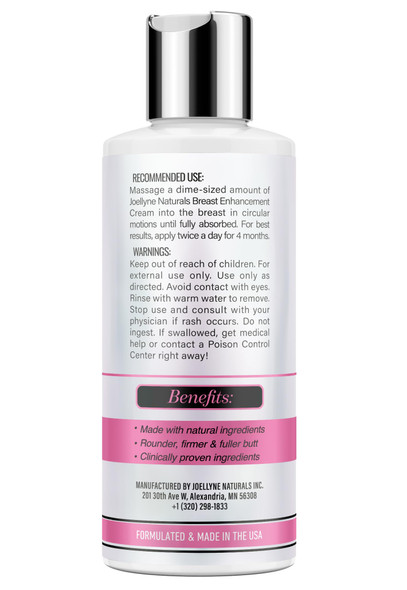 JOELLYNE NATURALS Powerful Breast Lifting & Plumping Cream 4 fl oz