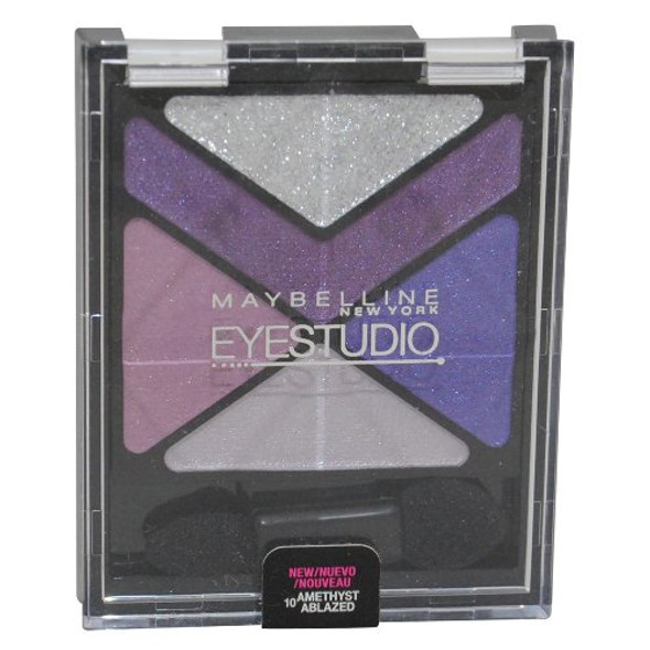Maybelline New York Eye Studio Color Explosion Luminizing Eyeshadow  Amethyst Ablazed 10  0.09 Ounce