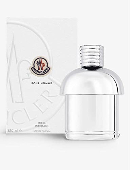 Moncler Pour Homme For Men Eau De Parfum Refill Recharge Spray  5 Ounce
