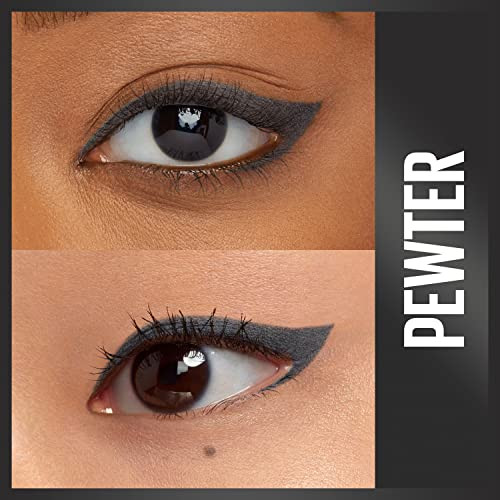 Maybelline Unstoppable Waterproof Mechanical Grey Eyeliner  Pewter  1 Count (Pack Of 2)