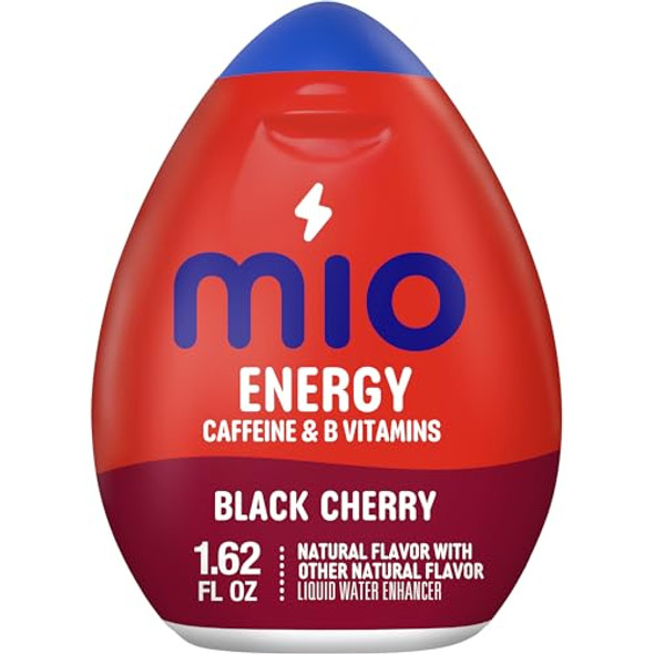 Mio Energy Liquid Water Enhancer  Black Cherry  1.62 Oz  6-Pack