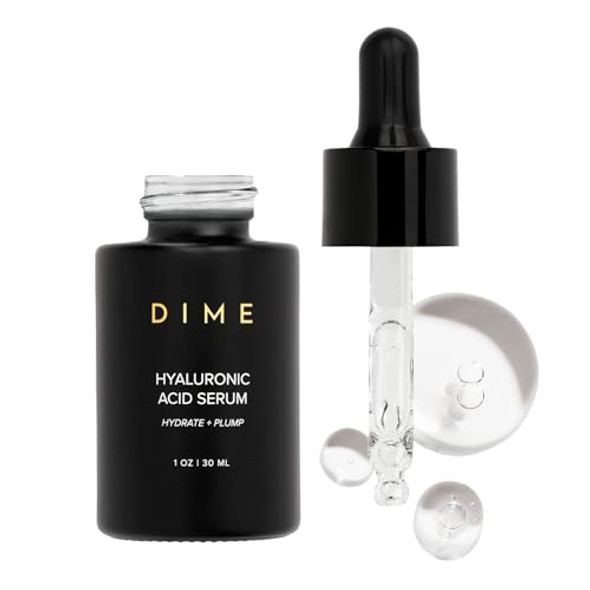 Dime Beauty Hyaluronic Acid SerumNon-Greasy Hydrating Face Serum With Pure Hyaluronic Acid1 Oz / 30 Ml