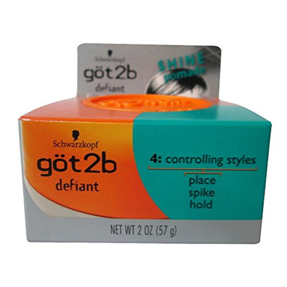 Göt2B Stackable Defiant Shine Pomade 2 Oz (3 Pack) Göt2B Stackable Defiant Shine Pomade 2 Oz (3 Pack)
