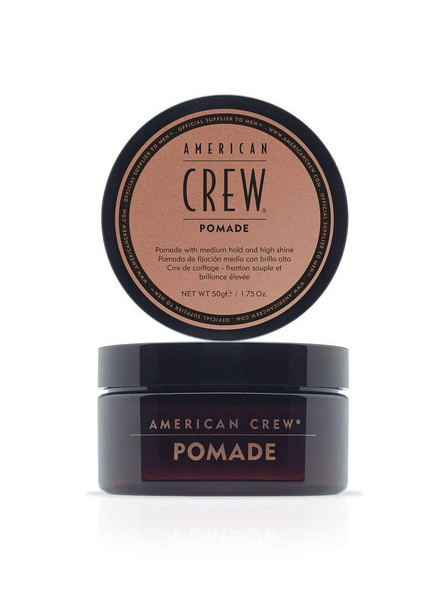 American Crew Pomade for Medium Hold with High Shine, 1.75 oz-1657080297